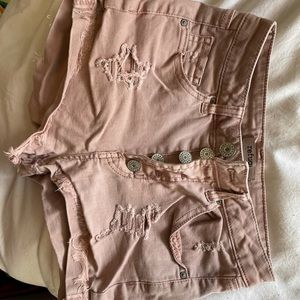 Pink shorts